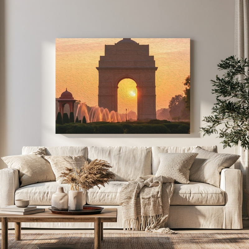 India Gate War Memorial — Delhi, India, view 1