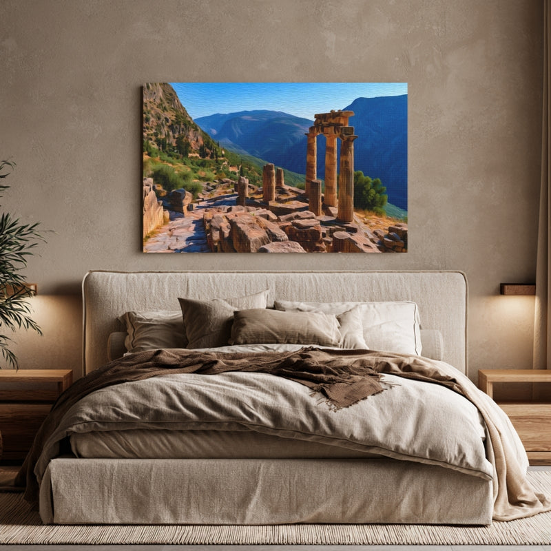Tholos Of The Sanctuary Of Athena Pronaia — Delphi, Greece, view 6