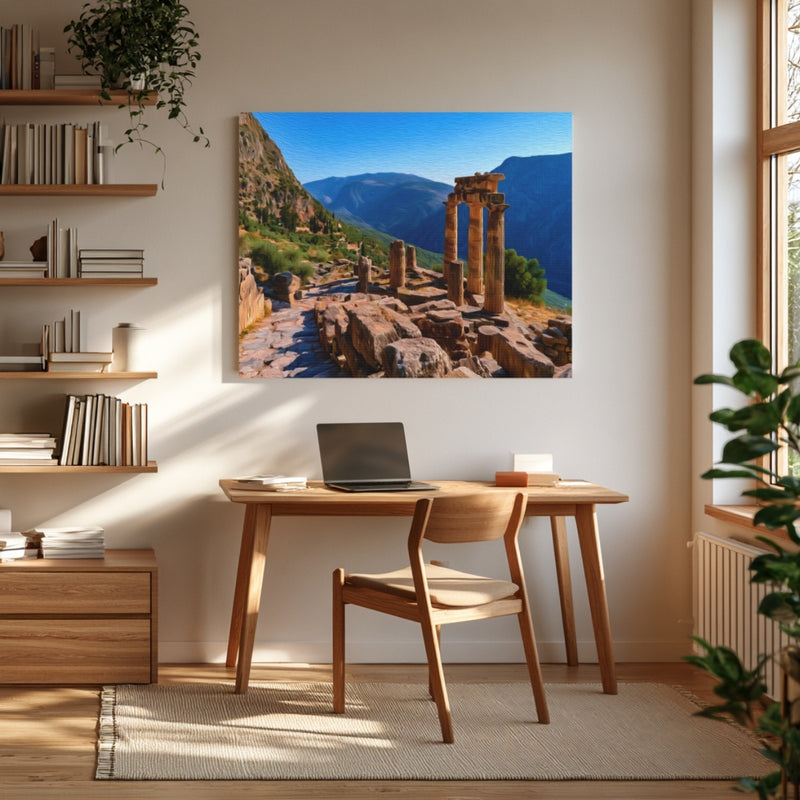 Tholos Of The Sanctuary Of Athena Pronaia — Delphi, Greece, view 4