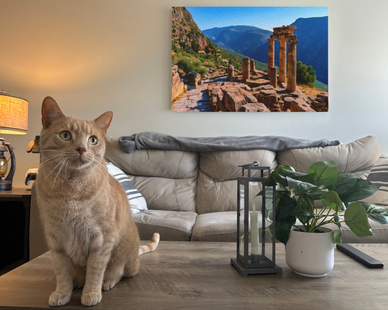 Tholos Of The Sanctuary Of Athena Pronaia — Delphi, Greece, view 2
