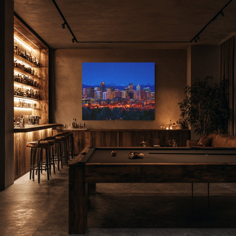 Denver Night Skyline — Denver, Colorado, view 7