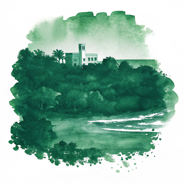 Diani Beach watercolor