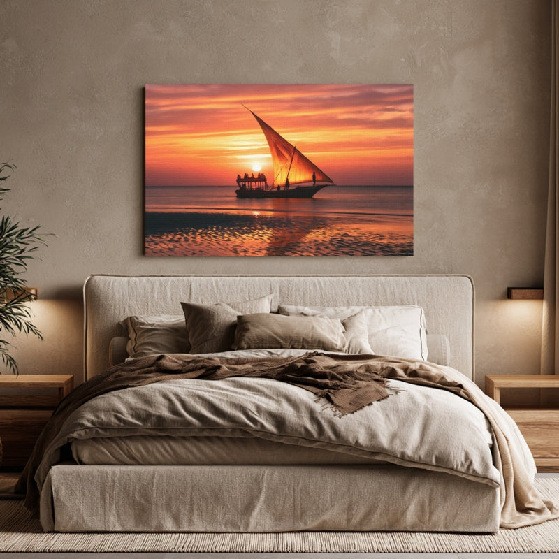 Diani Beach Dhow Sunset — Diani Beach, Kenya, view 6