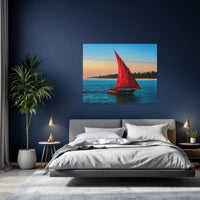 Dhow Sailing Coastal Waters — study 2 thumbnail