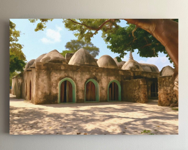 Diani Mosque Ancient Domes — Diani Beach, Kenya