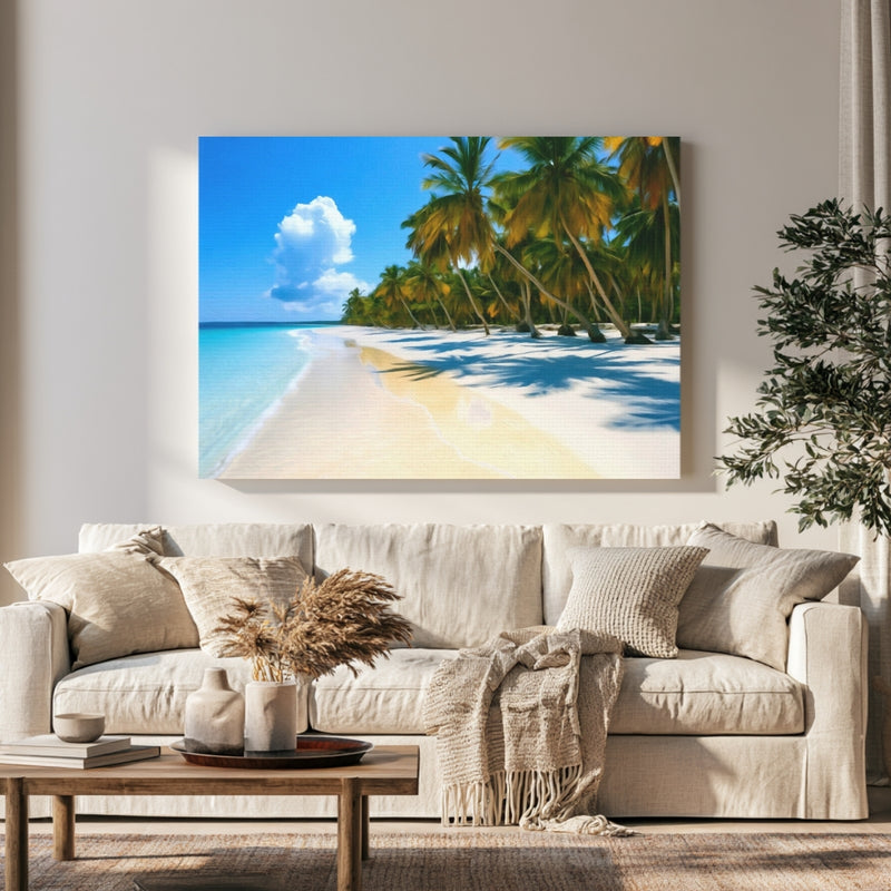 Diani Beach Palm Shoreline — Diani Beach, Kenya, view 1