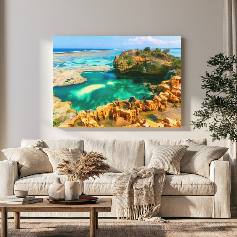 Diani Beach Rock Pools — Diani Beach, Kenya, view 1