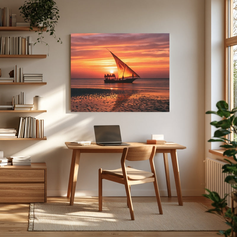 Diani Beach Dhow Sunset — Diani Beach, Kenya, view 4