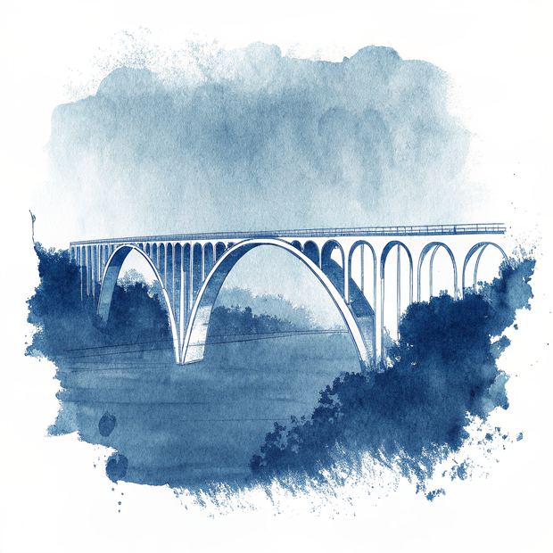 Dinant watercolor