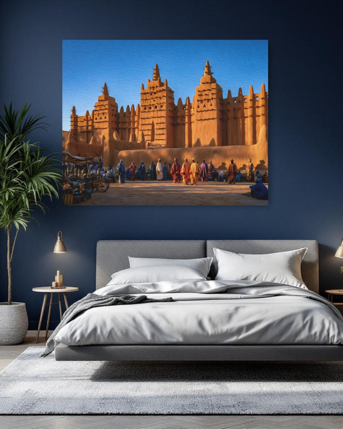 Great Mosque Market Day — Djenné, Mali, study 1