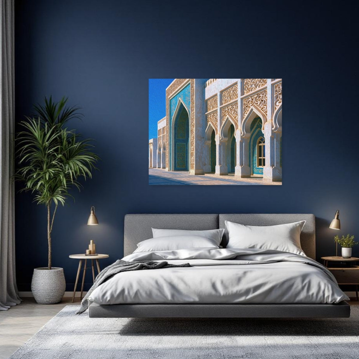 Doha, Qatar | Katara Cultural Village Arcades | Original Series Gallery Canvas detail