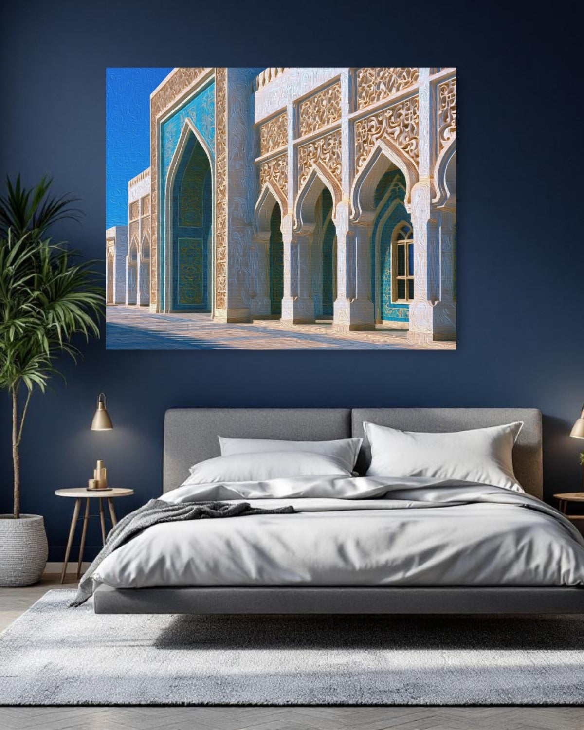 Doha, Qatar | Katara Cultural Village Arcades | Original Series Gallery Canvas detail
