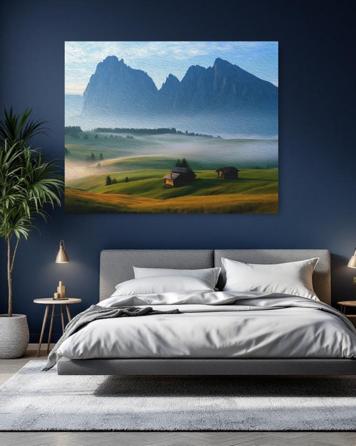 Alpe di Siusi Dolomites Meadows — Dolomites, Italy, study 1