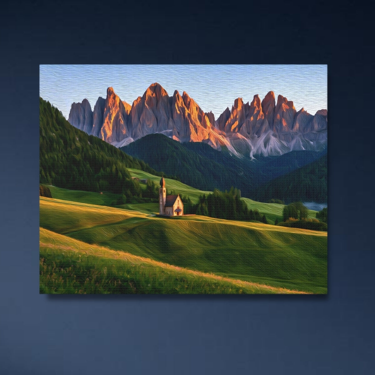 St Johann Chapel Dolomites — Dolomites, Italy, study 4
