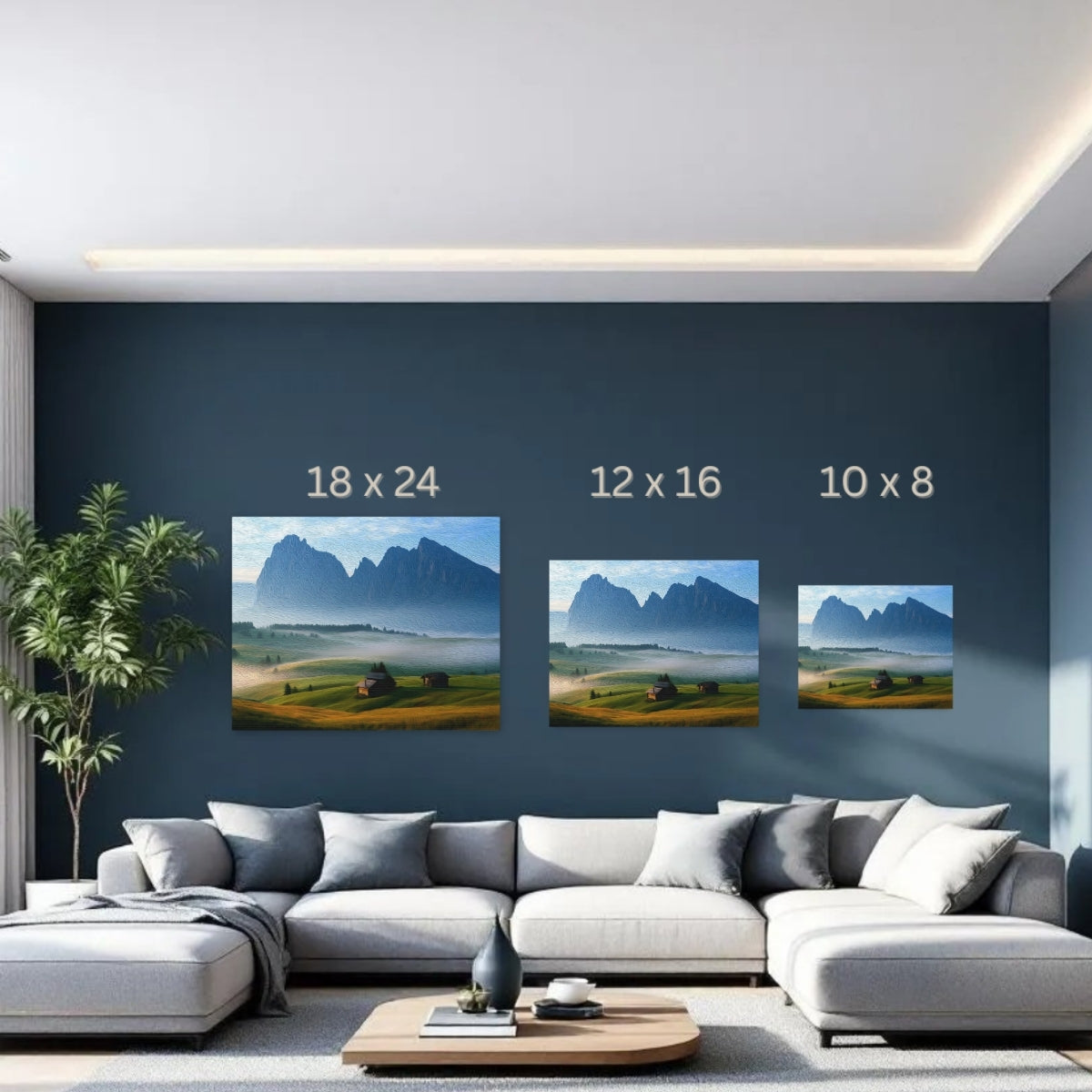 Alpe di Siusi Dolomites Meadows — Dolomites, Italy, study 3