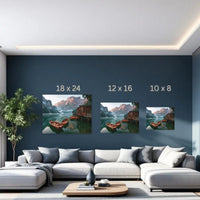 Lago di Braies Boathouse — study 3 thumbnail