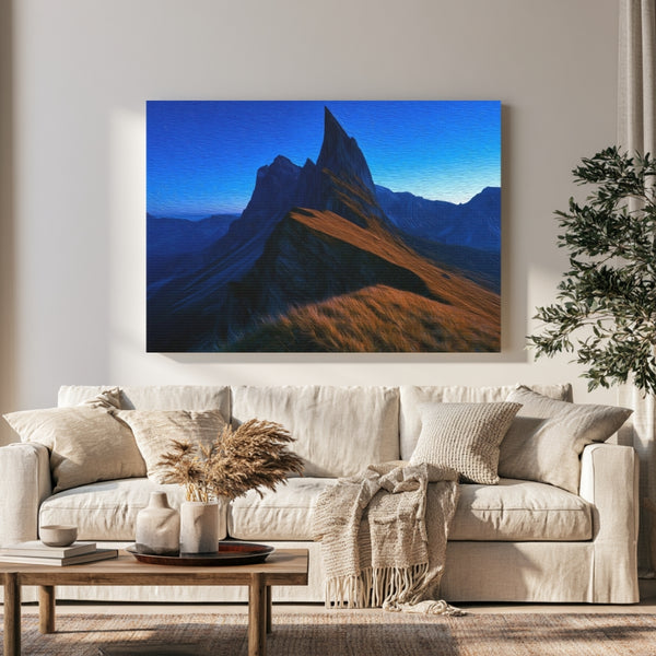 Seceda Ridge Dolomites Peak