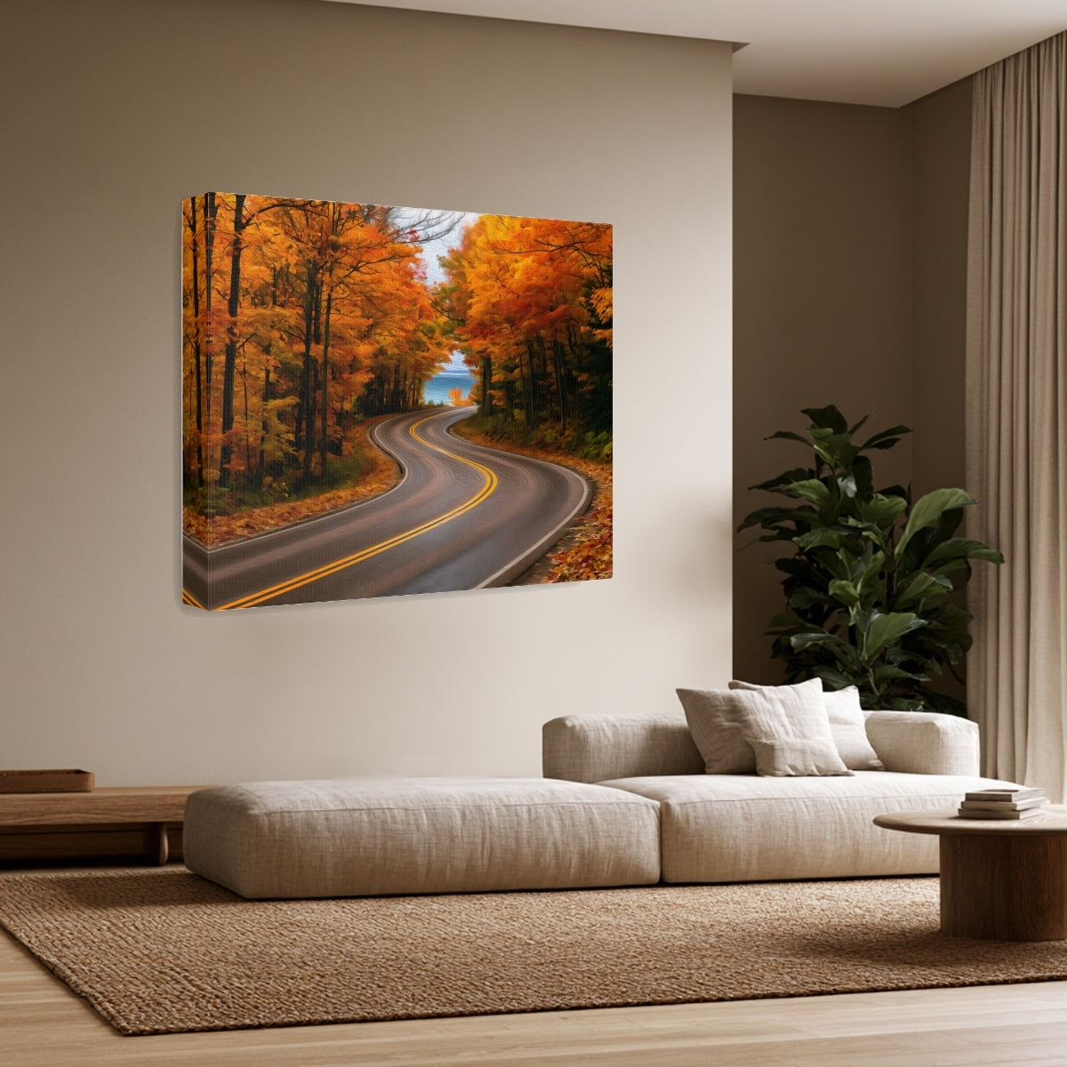 M-42 Autumn Forest Road — Door County, Wisconsin, view 2
