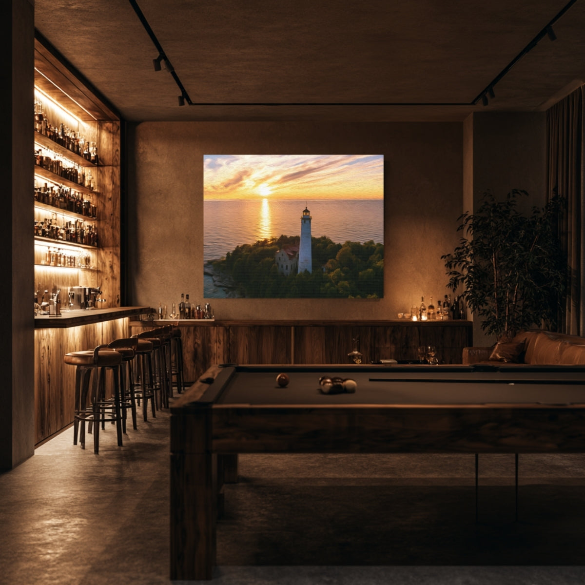Cana Island Lighthouse Sunset — Door County, Wisconsin, view 5