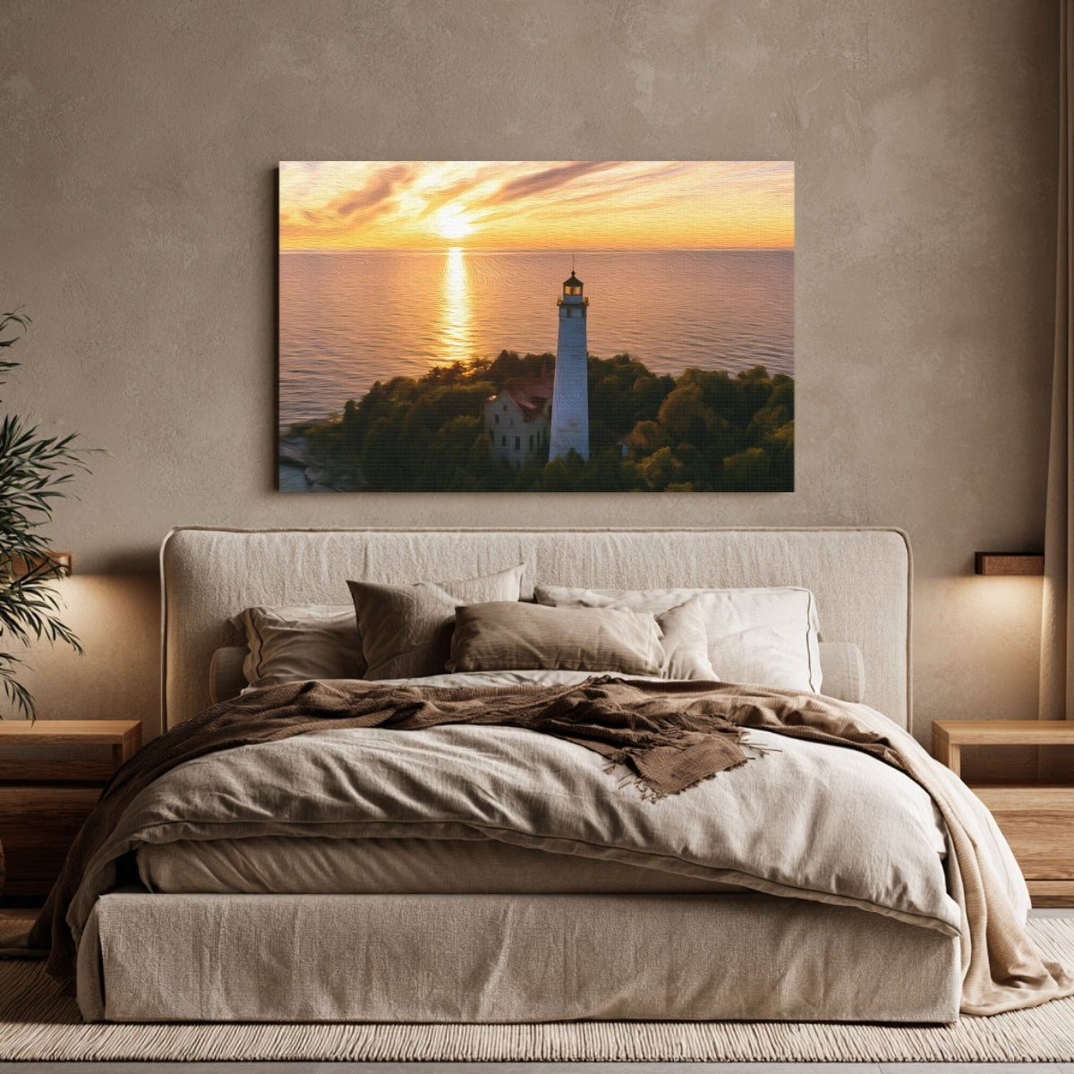 Cana Island Lighthouse Sunset — Door County, Wisconsin, view 4