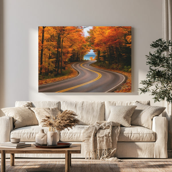 M-42 Autumn Forest Road