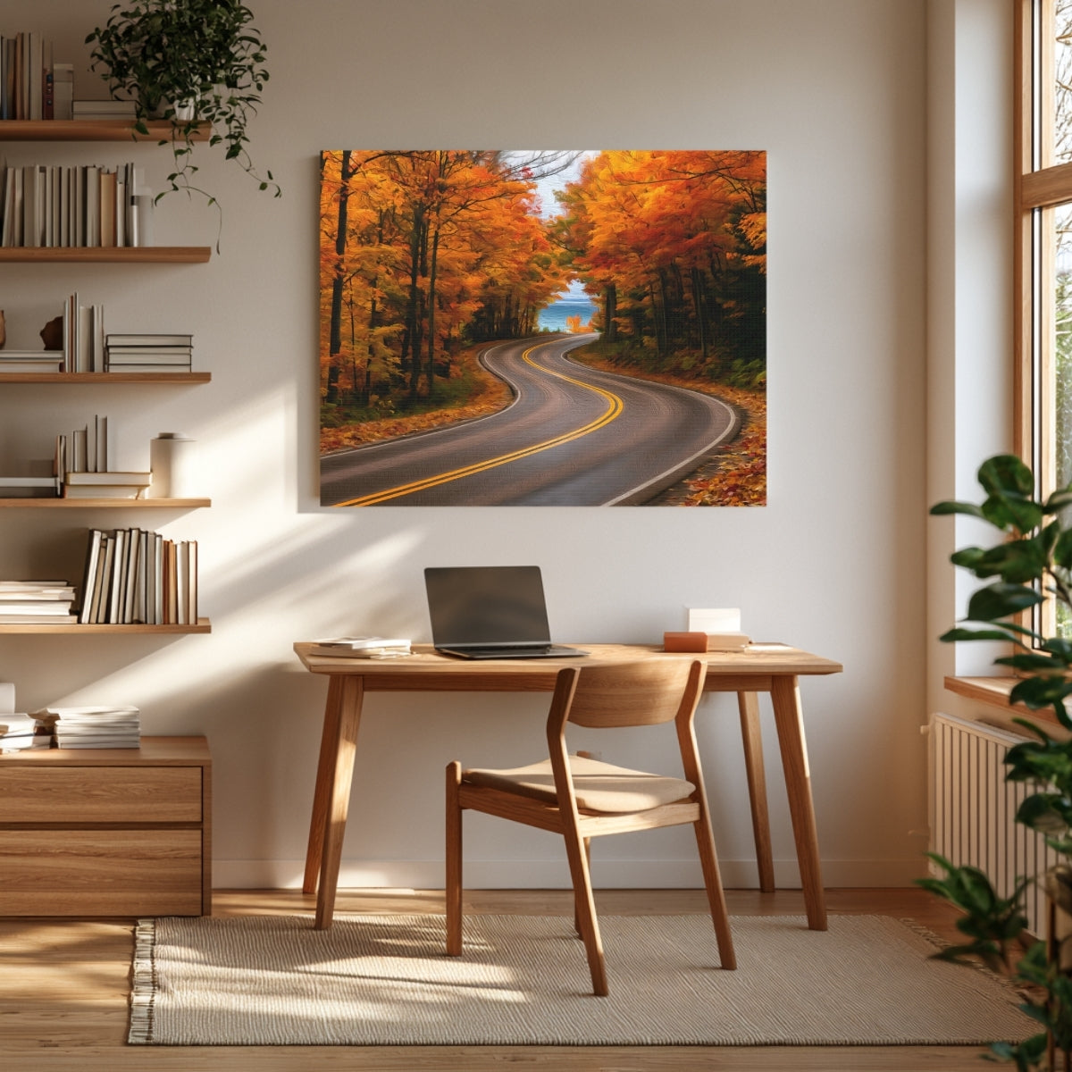 M-42 Autumn Forest Road — Door County, Wisconsin, view 3