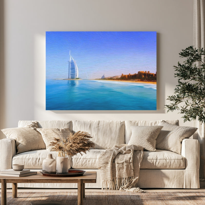 Burj Al Arab Coastline — Dubai, United Arab Emirates, view 1