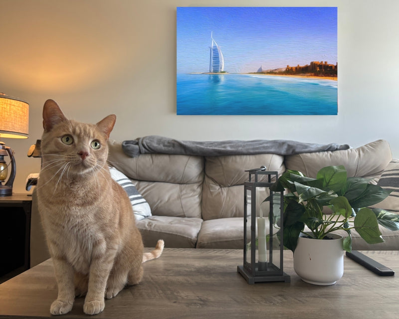 Burj Al Arab Coastline — Dubai, United Arab Emirates, view 2