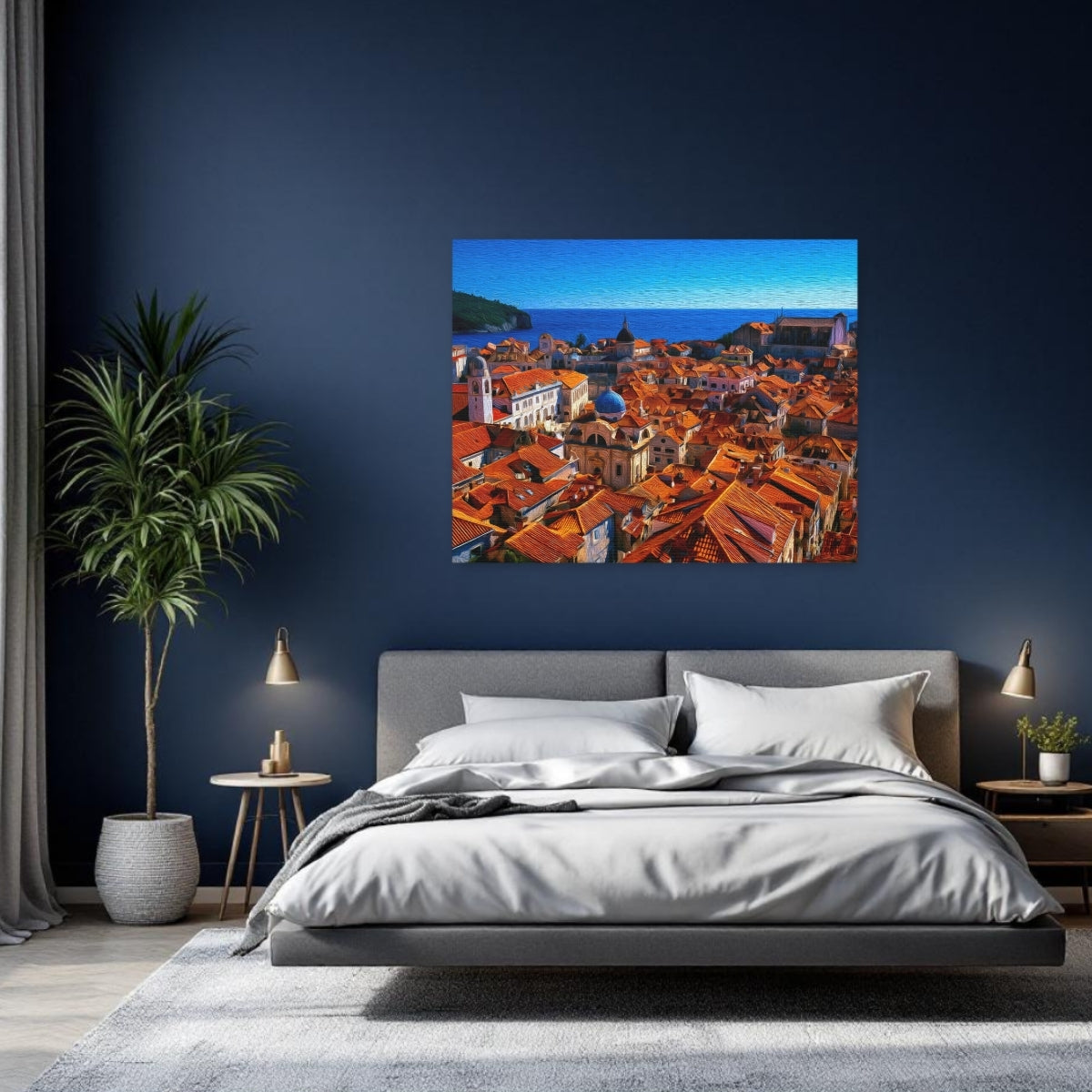 Dubrovnik Old Town Rooftops — Dubrovnik City Walls, Croatia Study No. 2