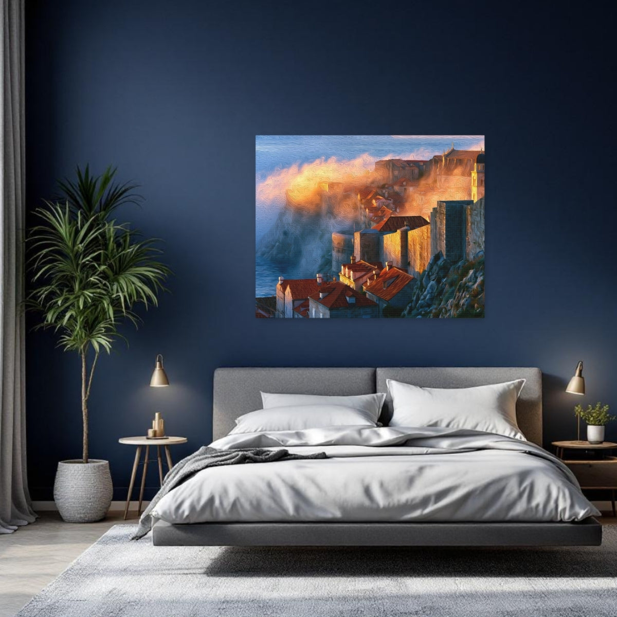 Dubrovnik City Walls Sunrise — Dubrovnik City Walls, Croatia Study No. 2