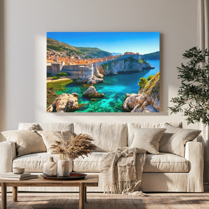 Dubrovnik City Walls Croatia in a room — Dubrovnik City Walls, Croatia