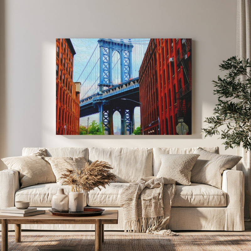 Manhattan Bridge DUMBO View — DUMBO, Brooklyn, view 1