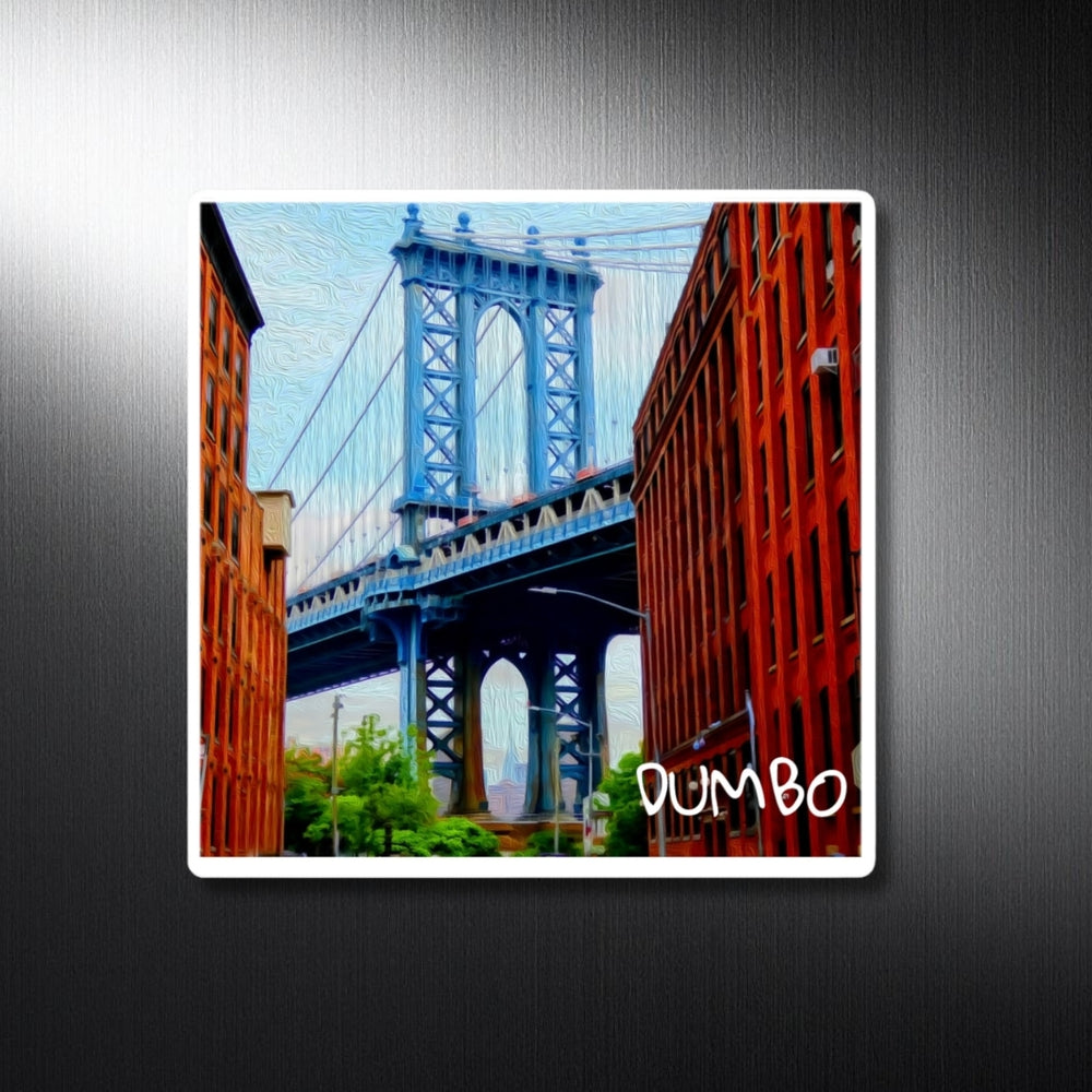 DUMBO, Brooklyn | Manhattan Bridge DUMBO View | Original Series Decorative Magnet
