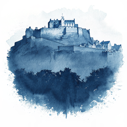 Edinburgh watercolor