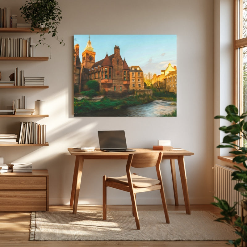 Dean Village On The Water Of Leith — Edinburgh, Scotland, view 4