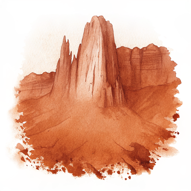El Chaltén watercolor
