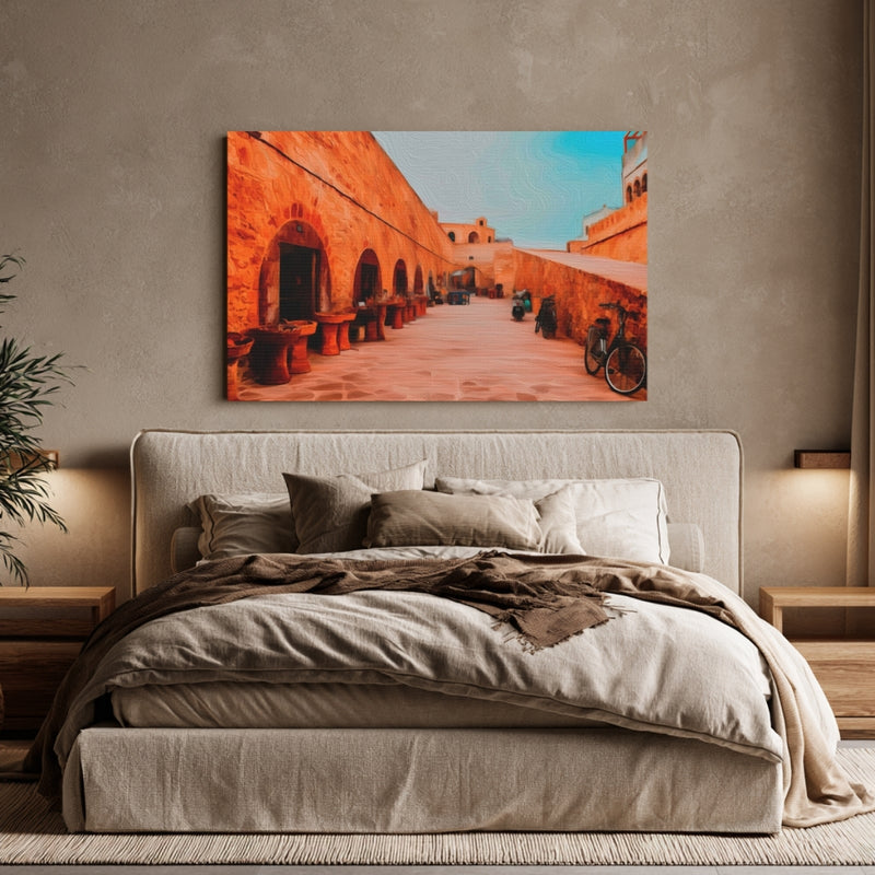 Medina Old Town Alley — Essaouira, Morocco, view 6