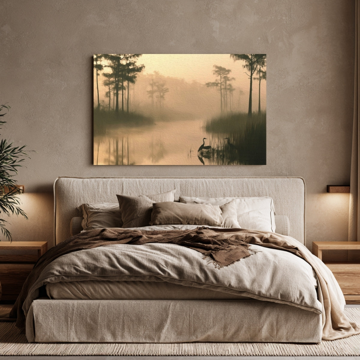 Cypress Swamp Morning Mist — Everglades National Park, Florida, view 4