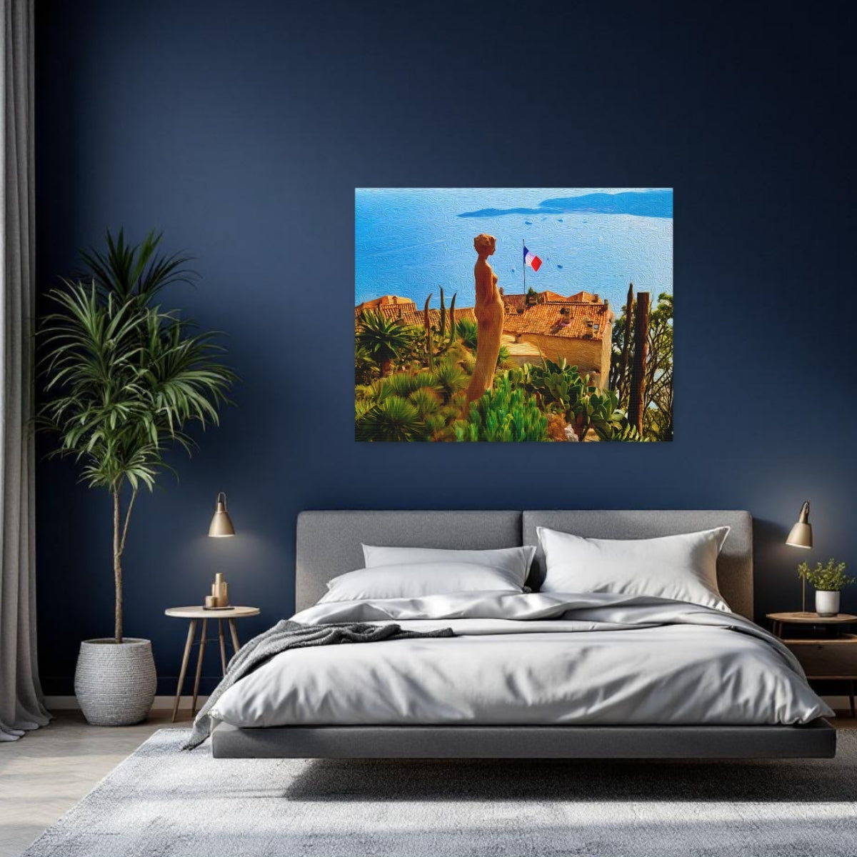 Eze, France Study No. 2