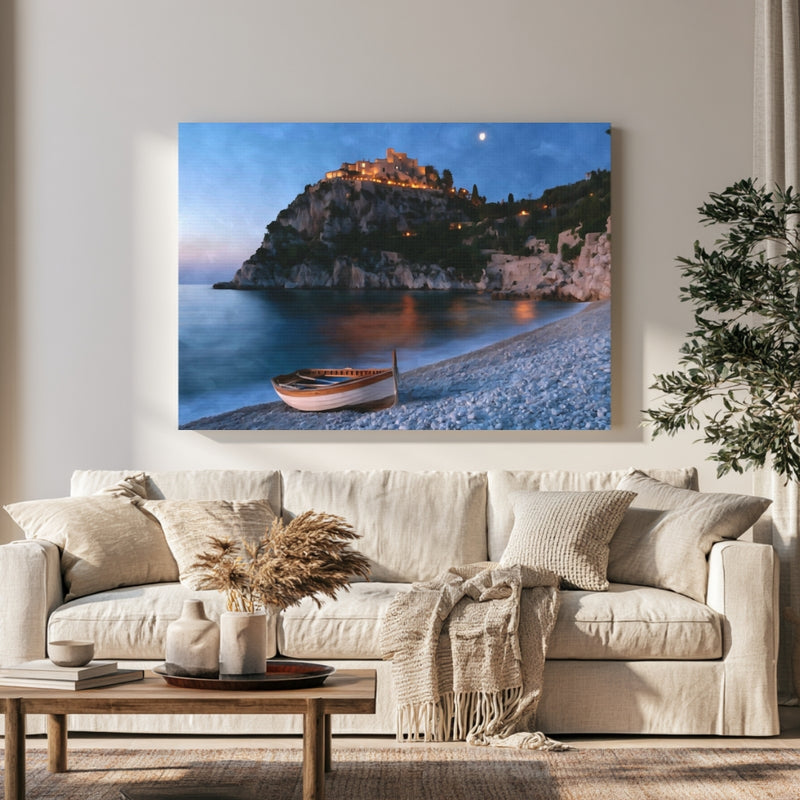 Eze Village Clifftop Castle in a room — Eze, France