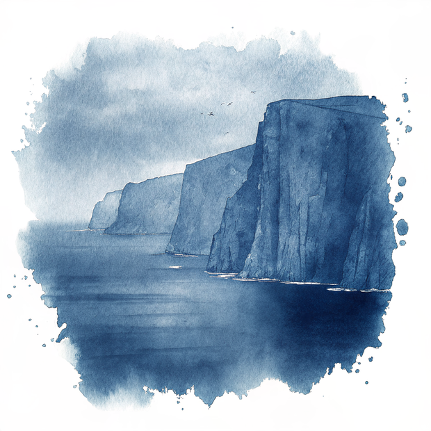 Faroe Islands watercolor
