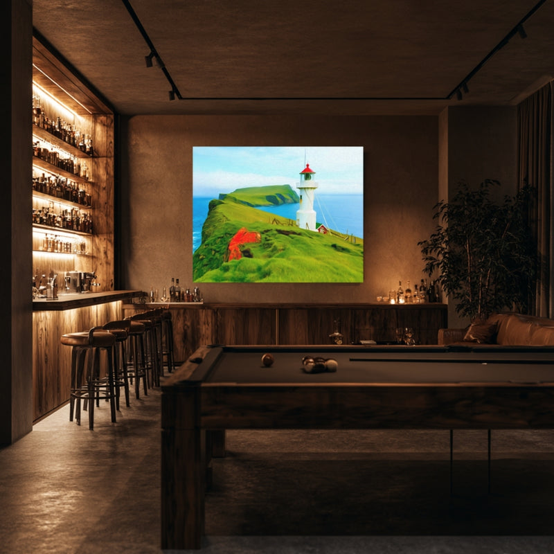 Mykines Lighthouse Hilltop — Faroe Islands, Denmark, view 7