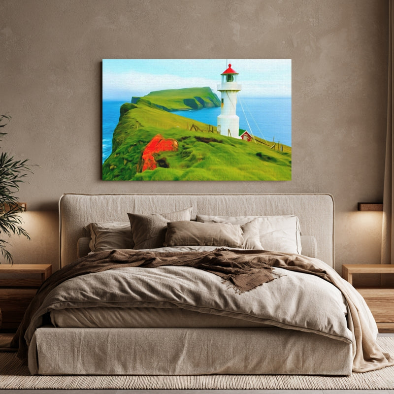 Mykines Lighthouse Hilltop — Faroe Islands, Denmark, view 6
