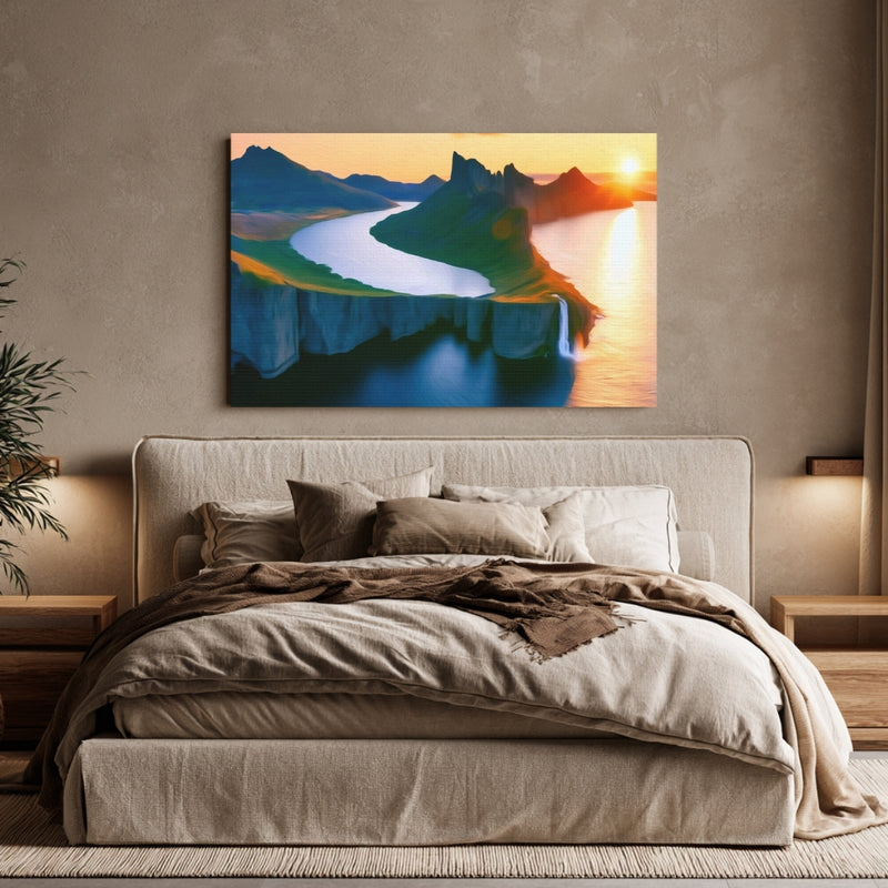 Sorvagsvatn Lake Cliffs — Faroe Islands, Denmark, view 6
