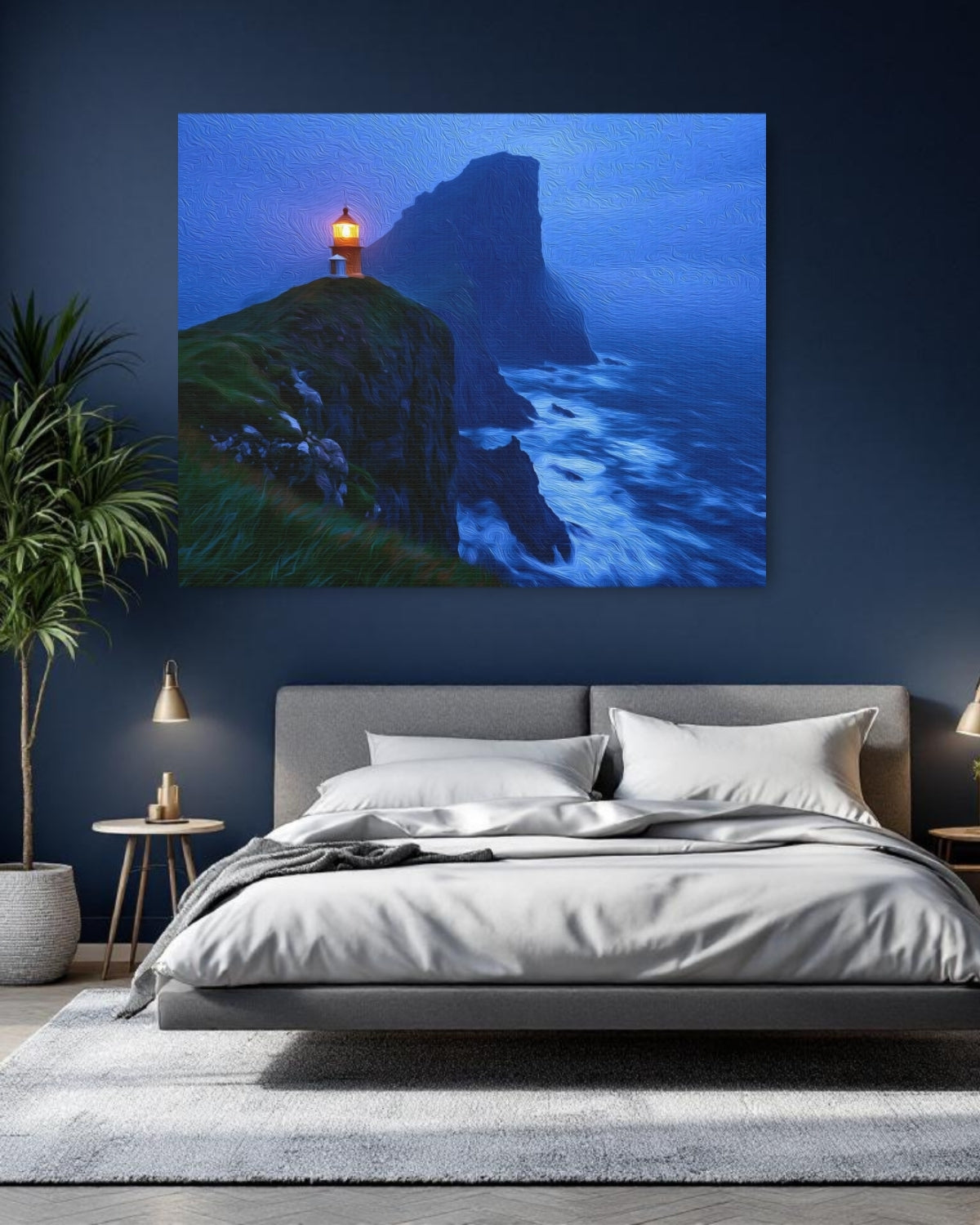 Kallur Lighthouse Faroe Islands — Faroe Islands, Denmark Study No. 1