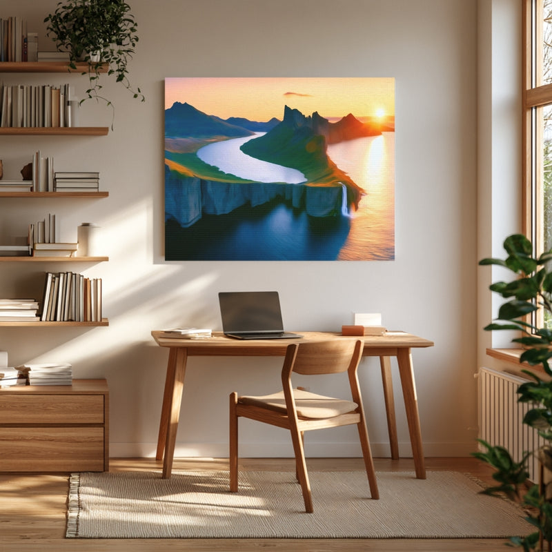 Sorvagsvatn Lake Cliffs — Faroe Islands, Denmark, view 4