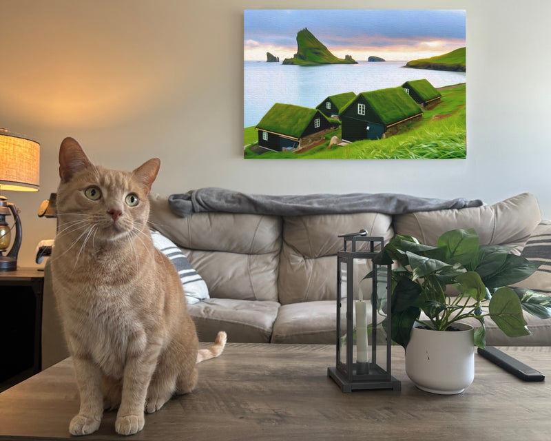 Bøur Village Seastacks View — Faroe Islands, Denmark, view 2