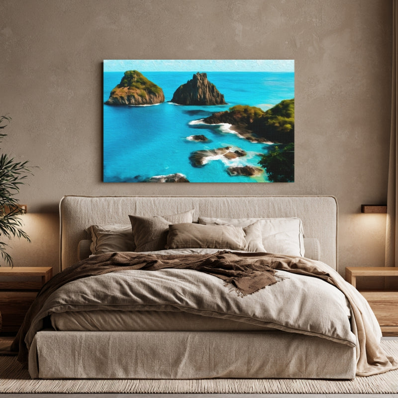 Dois Irmãos Twin Peaks Bay — Fernando de Noronha, Brazil, view 6