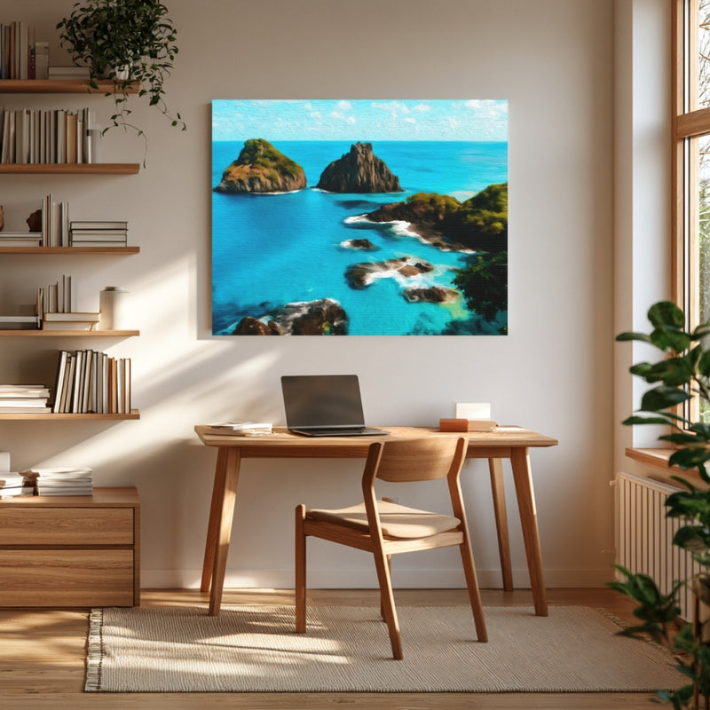 Dois Irmãos Twin Peaks Bay — Fernando de Noronha, Brazil, view 4