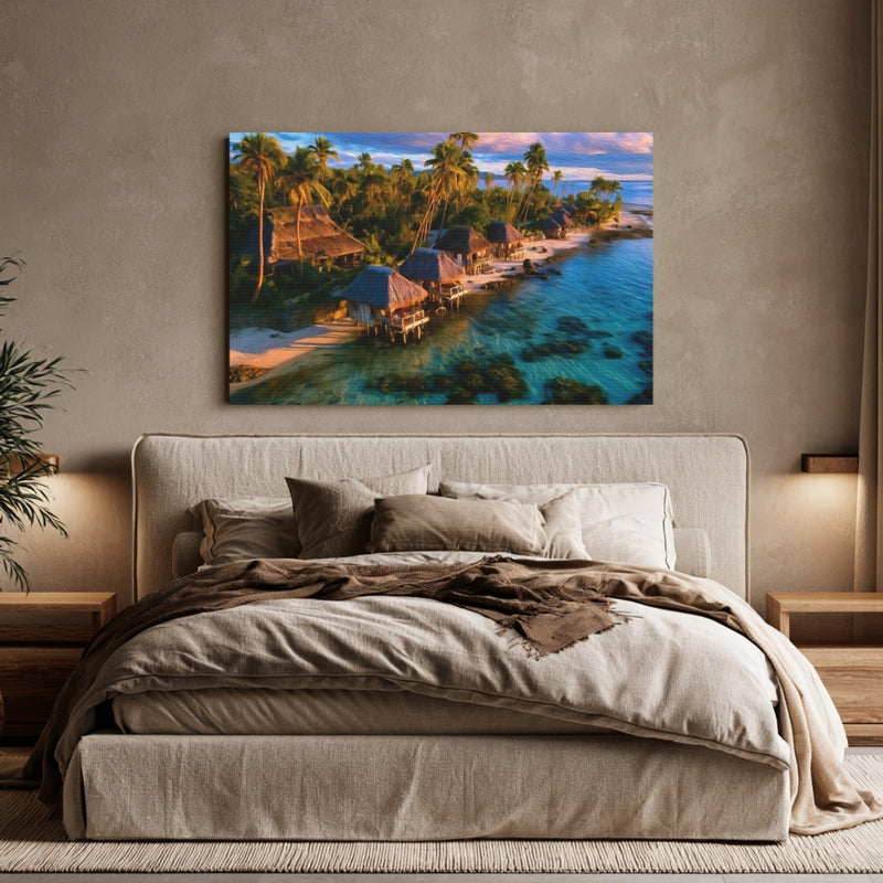 Tropical Overwater Bungalows Paradise — Fiji Islands, Fiji, view 6